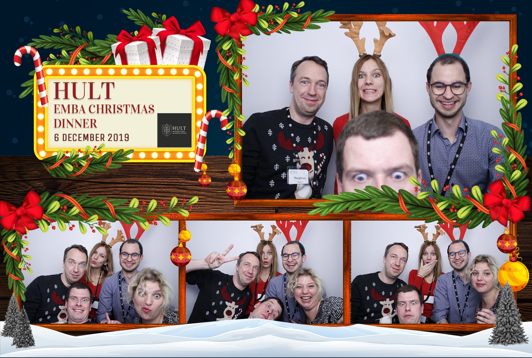 Hult EMBA Year 1 Christmas Dinner | View more photos from the event at gallery.myphotoboothexperience.co.uk/u/MyPhotoBoothExperienceLtd/Hult-EMBA-Year-1-Christmas-Dinner